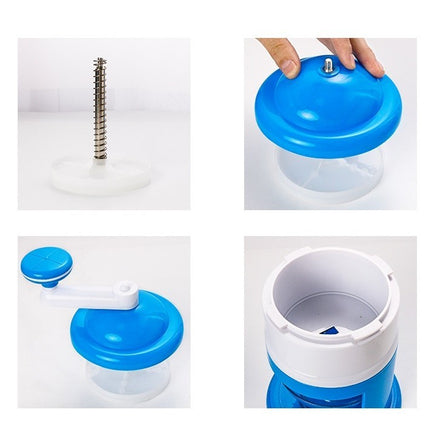 Kitchen Manual Household Mini Smoothie Shaved Ice Machine Hand Ice Breaker