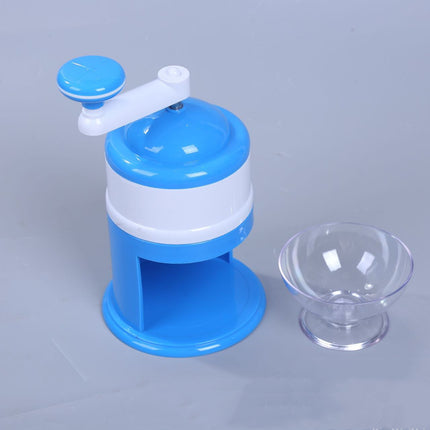 Kitchen Manual Household Mini Smoothie Shaved Ice Machine Hand Ice Breaker
