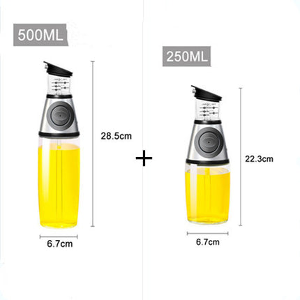 500ml Measurable Glass Bottle Oil Bottle Soy Bottle Kitchenware