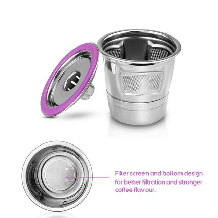 Stainless Steel Reusable K Cup Coffee Filter