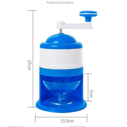 Kitchen Manual Household Mini Smoothie Shaved Ice Machine Hand Ice Breaker