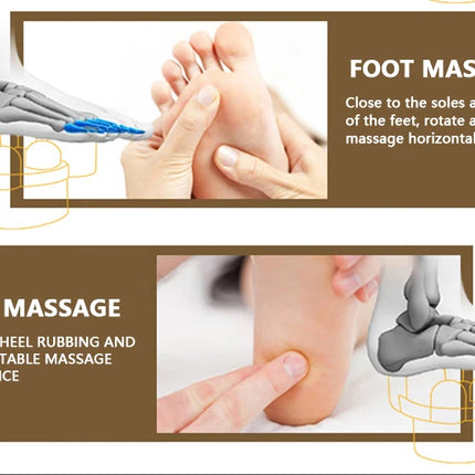Foot massage machine Foot kneading foot leg massager electric heating home leg machine Christmas gifts, Valentine's Day gifts, M