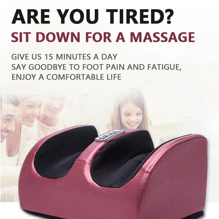 Foot massage machine Foot kneading foot leg massager electric heating home leg machine Christmas gifts, Valentine's Day gifts, M