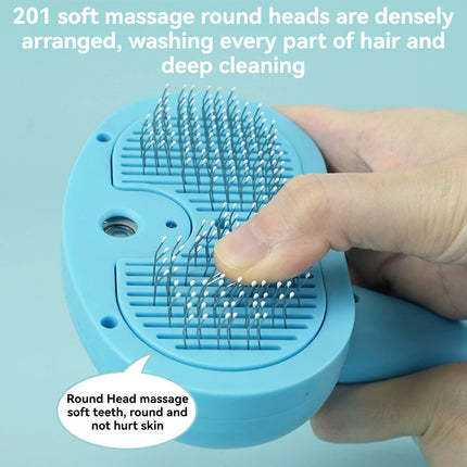 Steam Cat Brush,  Pet Hair Cleaning Misting CombCat Brushes for Indoor Cats,  Cat Hair Brush Cat Grooming Deshedding Brush