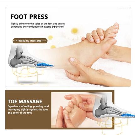 Foot massage machine Foot kneading foot leg massager electric heating home leg machine Christmas gifts, Valentine's Day gifts, M