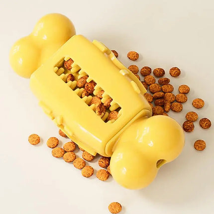 Treat Dispensing Dog Toys Interactive Dog Treat Bone Toy Creative Dog Treat Toy Dispensing Puppy Toys Interactive Food Toy For