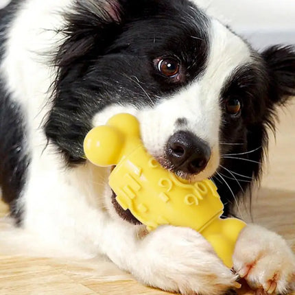 Treat Dispensing Dog Toys Interactive Dog Treat Bone Toy Creative Dog Treat Toy Dispensing Puppy Toys Interactive Food Toy For
