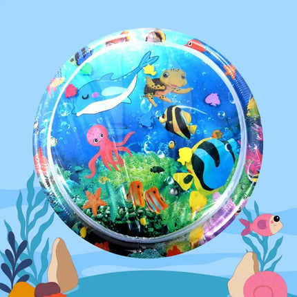 Cat Play water Mat Inflatable Play Water Pad Bed Cooling Pad Interactive Toys Thickened Mat with Pump Pet Supplies for Indoor