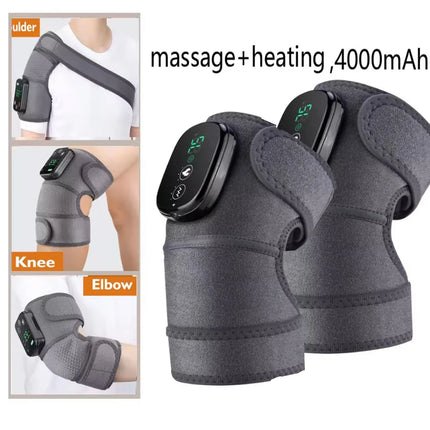 Multifunction Leg Knee Massager Joint Heating Vibration Massage Elbow Shoulder Support Thermal Knee Pad Blood Circulation