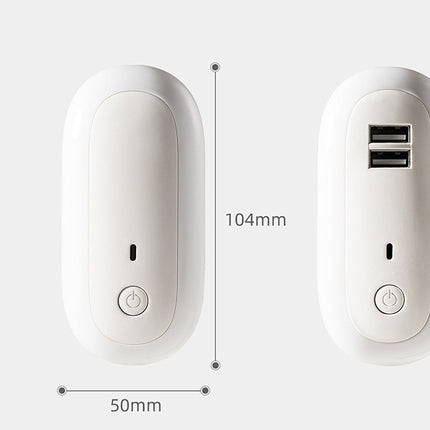 USB Remote Control Wall Lamp Timing Dimming Night Light Simple Bedroom Living Room Corridor LED Wall Lamp Socket