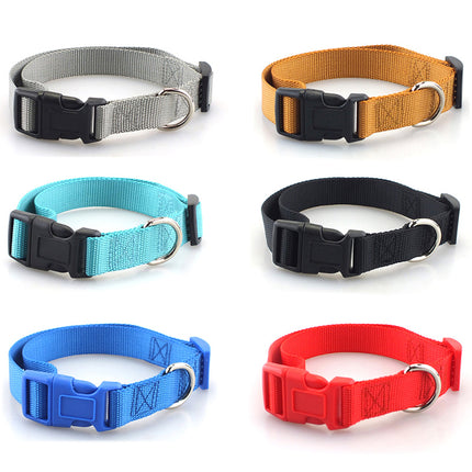 Plain Polyester Collar  Nylon Pet Supplies - mybuyrite.com